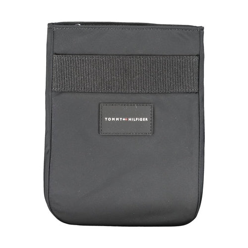 Tommy Hilfiger Black Polyester Men's Shoulder Bag