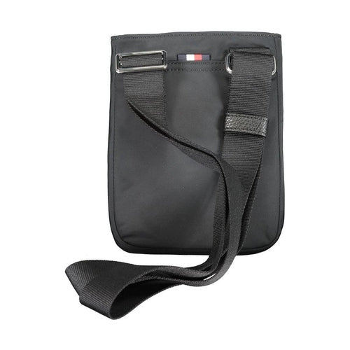 Tommy Hilfiger Black Polyester Men's Shoulder Bag