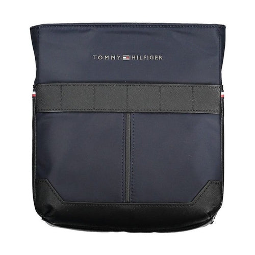 Tommy Hilfiger Blue Polyurethane Men's Shoulder Bag