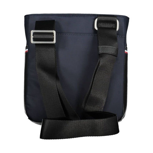 Tommy Hilfiger Blue Polyurethane Men's Shoulder Bag
