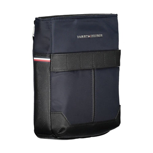 Tommy Hilfiger Blue Polyurethane Men's Shoulder Bag