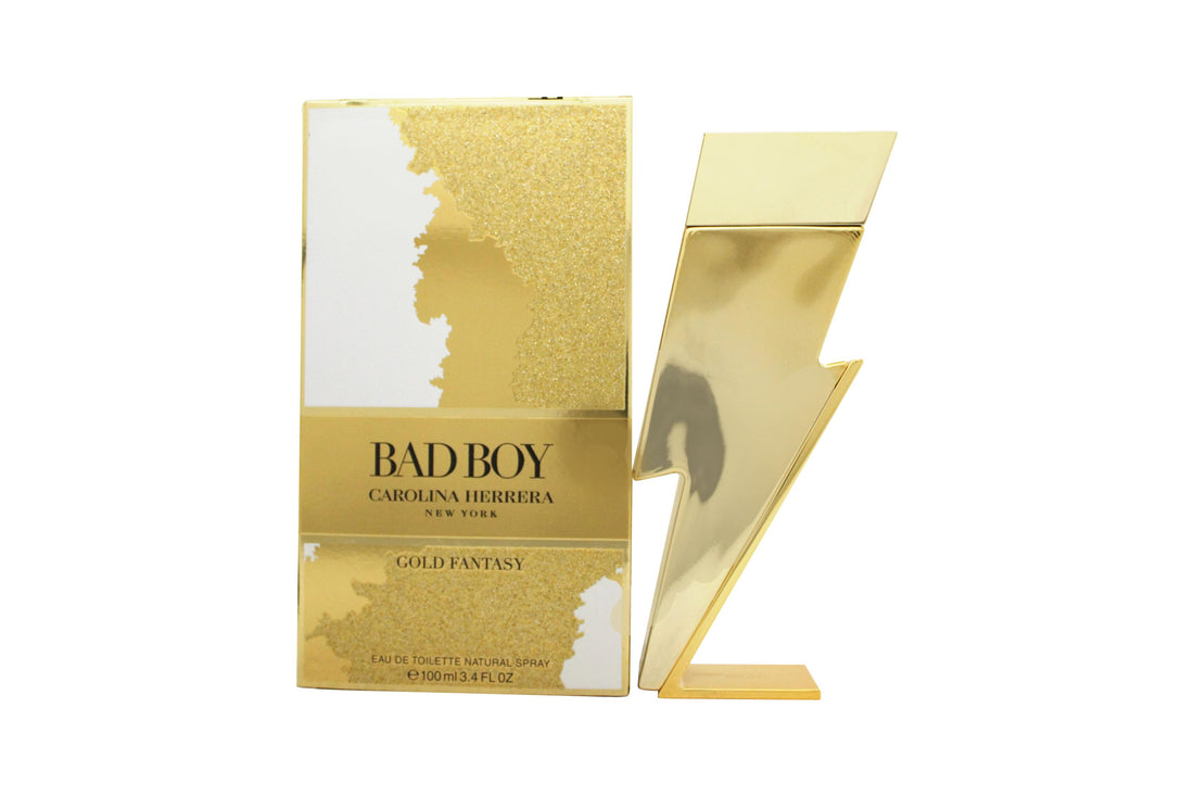 Carolina Herrera Bad Boy Gold Fantasy Eau De Toilette 100Ml Spray – beauty &amp; skincare essential for daily radiance