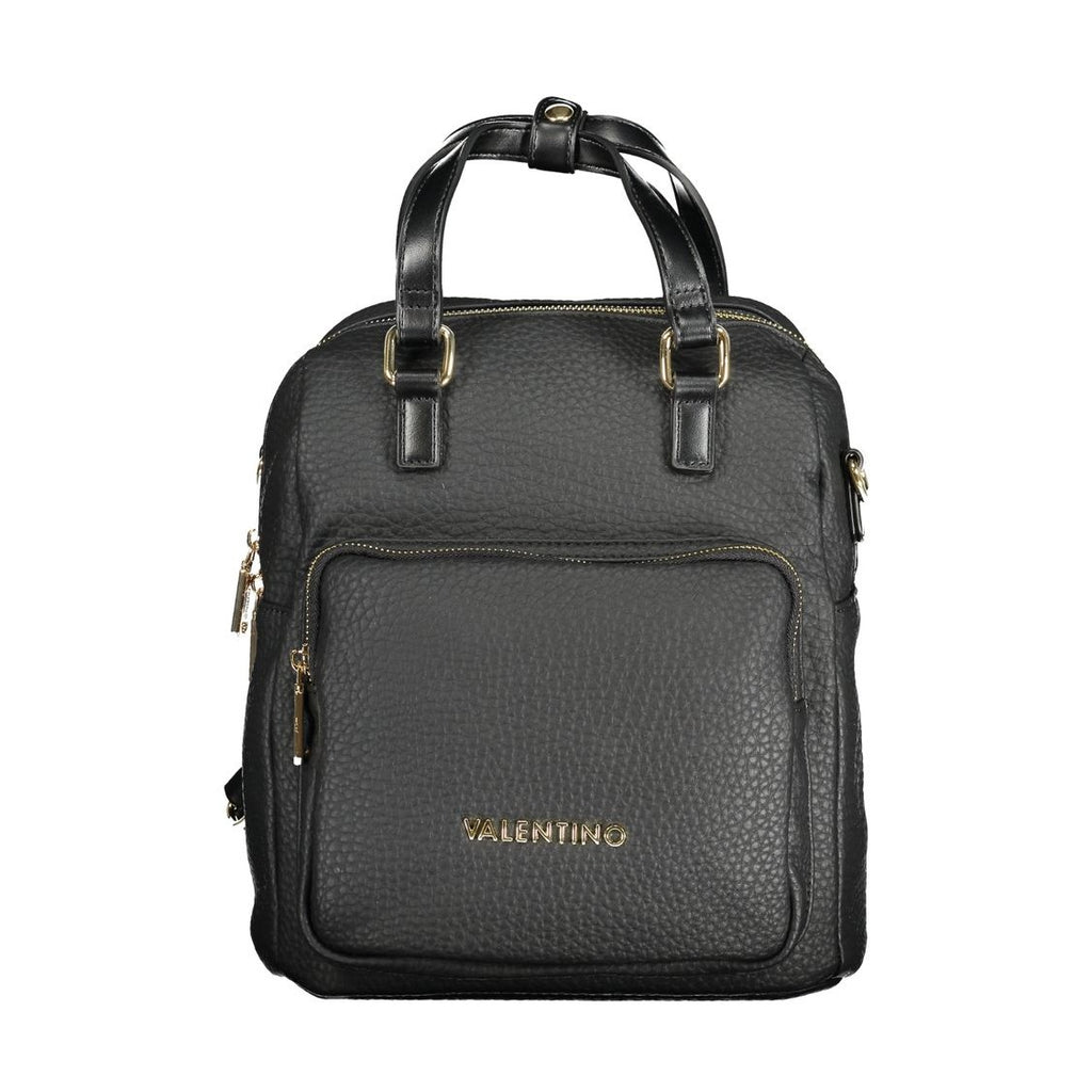 Valentino Black Polyethylene Backpack