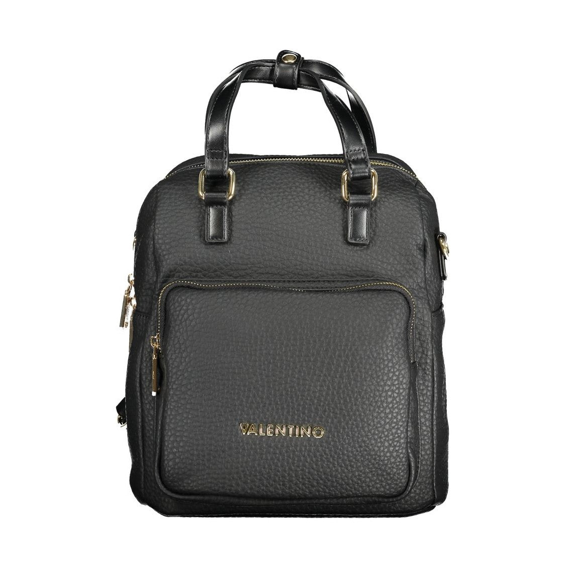 Valentino Black Polyethylene Backpack