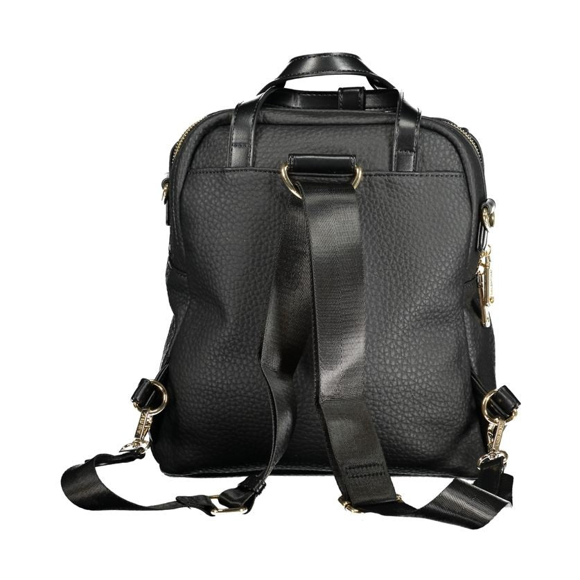 Valentino Black Polyethylene Backpack