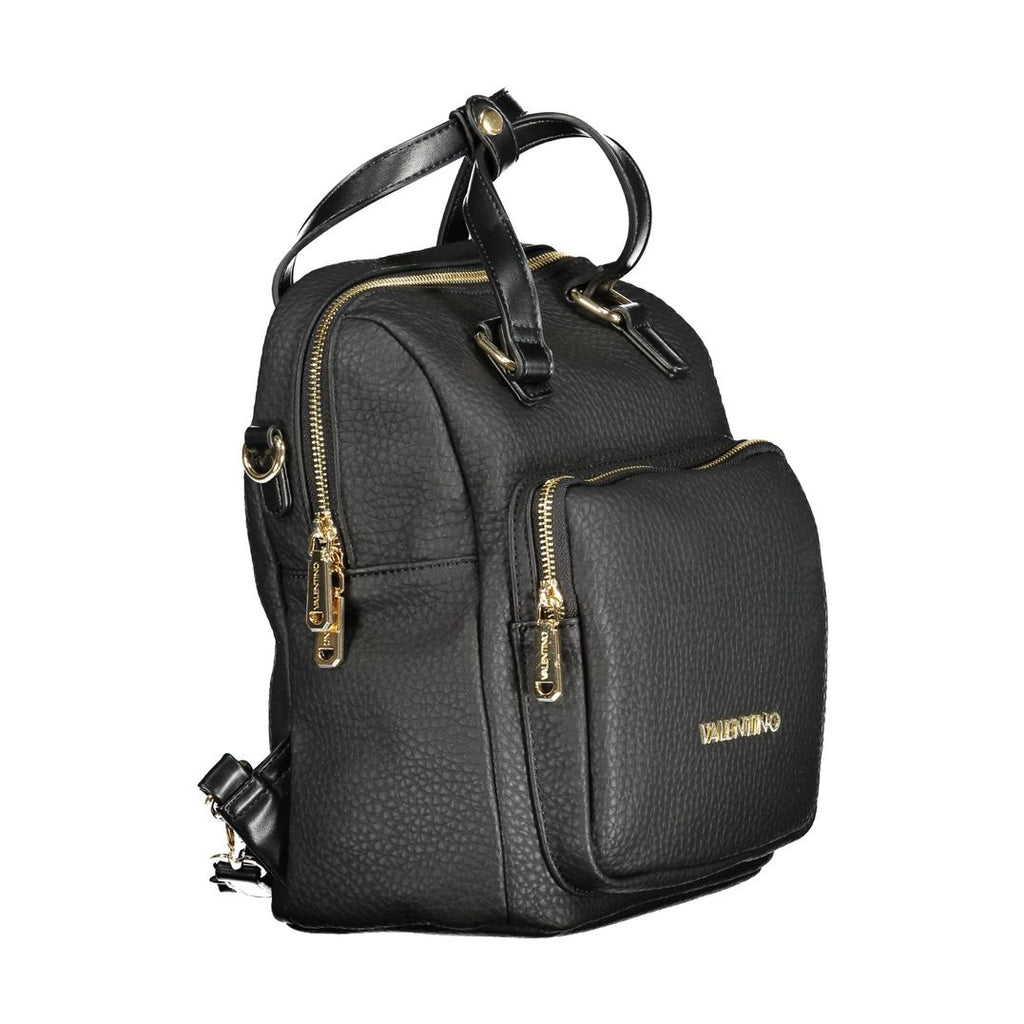 Valentino Black Polyethylene Backpack