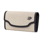 Loro Piana Beige Fabric And Leather Wallet