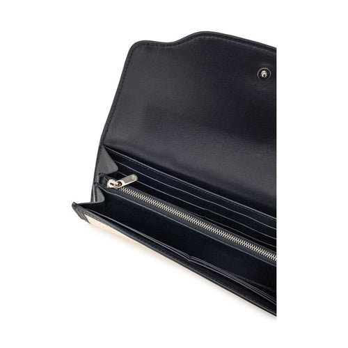 Loro Piana Beige Fabric And Leather Wallet