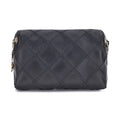 Tory Burch Black Calf Leather Bos Taurus Shoulder Bag