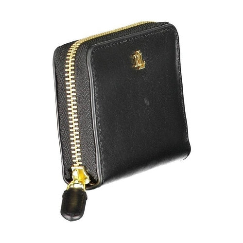 Ralph Lauren Nero Leather Women Wallet