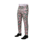 Dolce & Gabbana Multicolor Floral Jacquard Pants