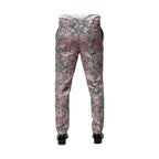 Dolce & Gabbana Multicolor Floral Jacquard Pants