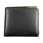 Tommy Hilfiger Black Leather Men's Wallet