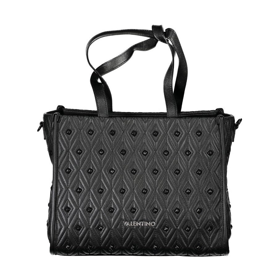 Valentino Black Polyester Handbag