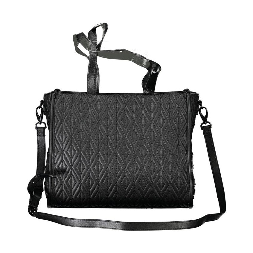 Valentino Black Polyester Handbag
