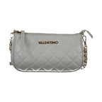 Valentino Gray Polyethylene Handbag