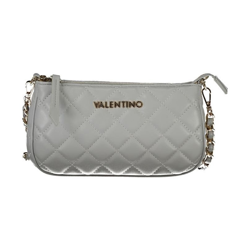 Valentino Gray Polyethylene Handbag