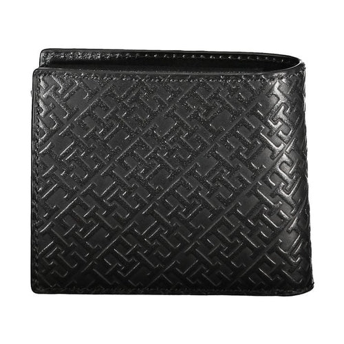 Tommy Hilfiger Elegant Leather Wallet with Coin Purse