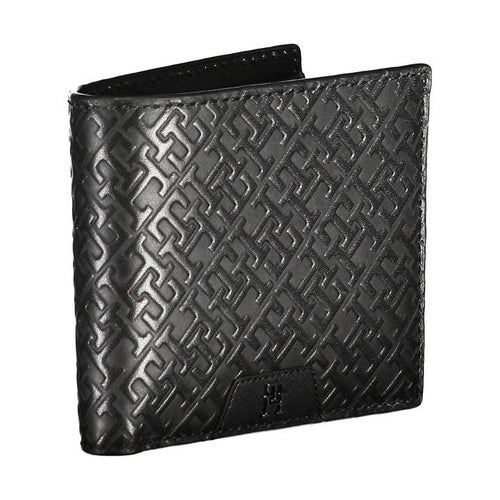 Tommy Hilfiger Elegant Leather Wallet with Coin Purse