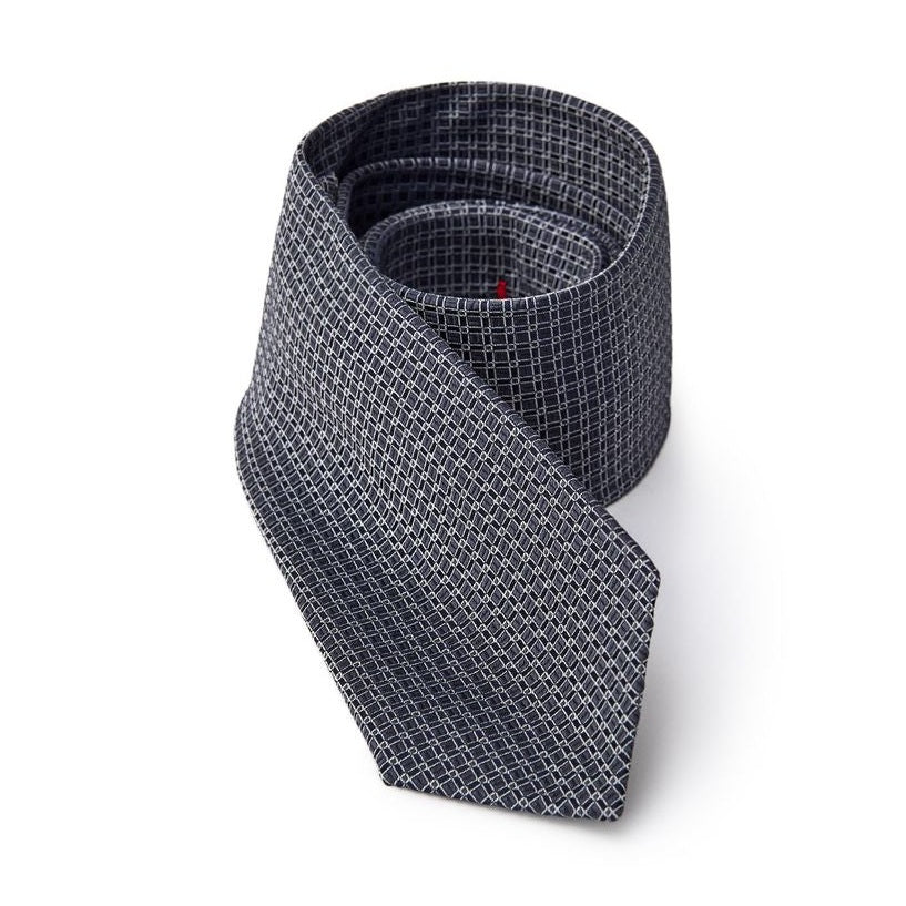 Jil Sander Gray Silk Tie