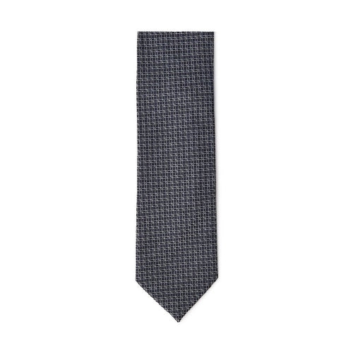 Jil Sander Gray Silk Tie