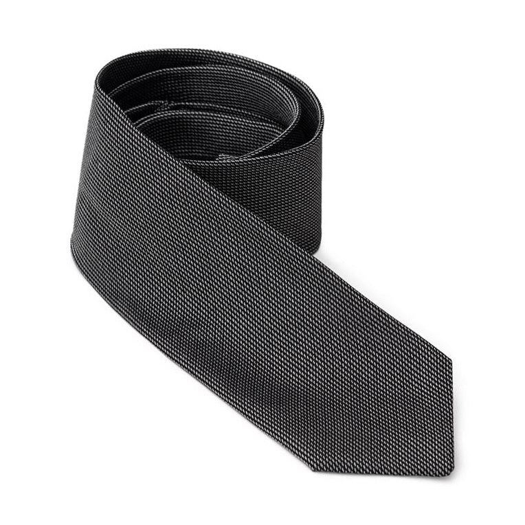Jil Sander Gray Silk Tie