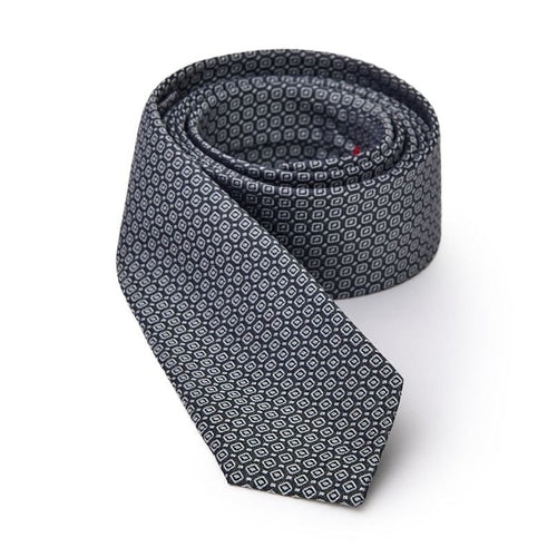 Jil Sander Gray Silk Tie