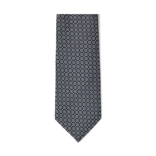 Jil Sander Gray Silk Tie