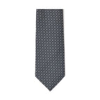 Jil Sander Gray Silk Tie