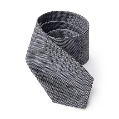 Jil Sander Gray Silk Tie