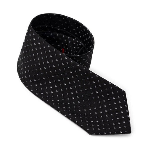 Jil Sander Blue Silk Tie