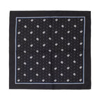 Dolce & Gabbana Black Silk Pocket Square
