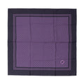 Dolce & Gabbana Purple Silk Pocket Square