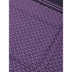 Dolce & Gabbana Purple Silk Pocket Square