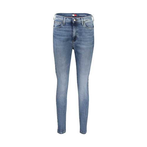 Tommy Hilfiger Blue Cotton Women Jeans