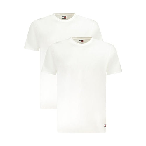 Tommy Hilfiger White Cotton Men Underwear Shirt