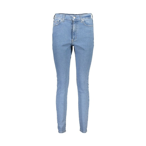 Tommy Hilfiger Azzurro Cotton Women Jeans
