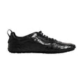 Dolce & Gabbana Black Exotic Leather Low Top Sneakers Shoes