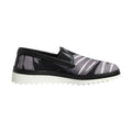 Dolce & Gabbana Black Tropical Slip On Men Sneakers Shoes