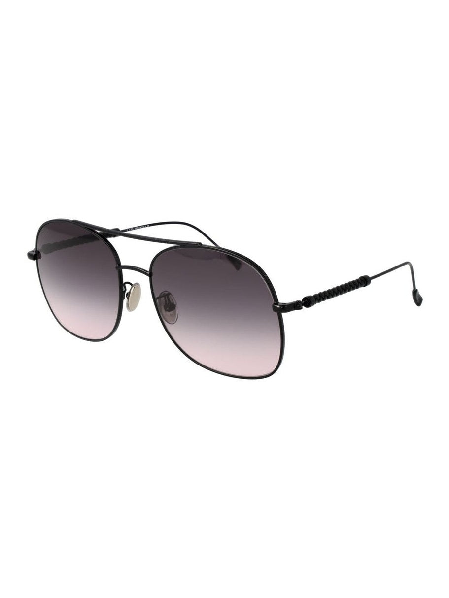 Tod's Black Metal Sunglasses