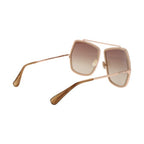 Max Mara Beige Metal Sunglasses