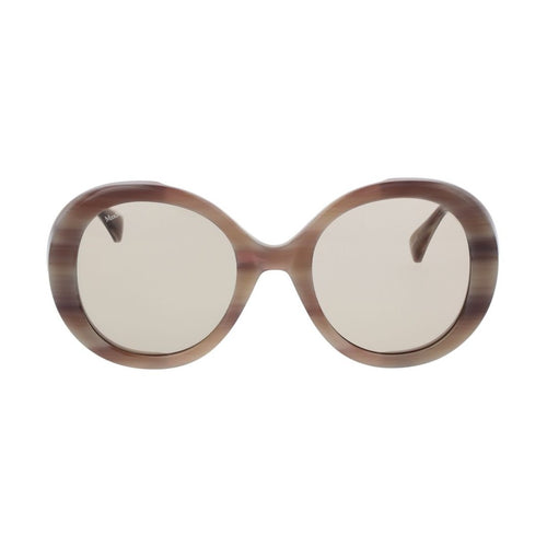 Beige Acetate Sunglasses