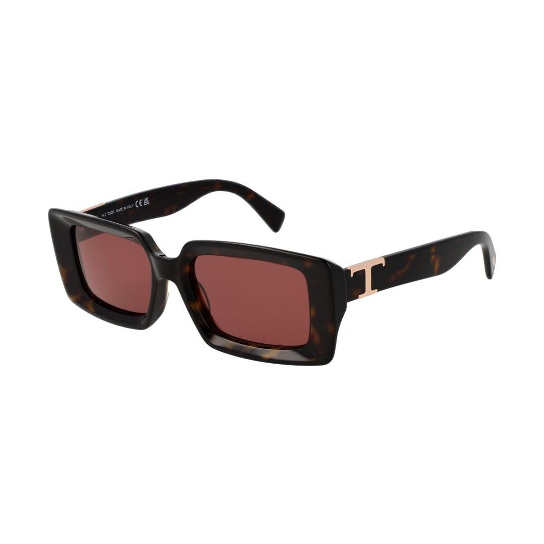Tod's Brown Acetate Sunglasses