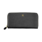 Ralph Lauren Black Leather Women Wallet