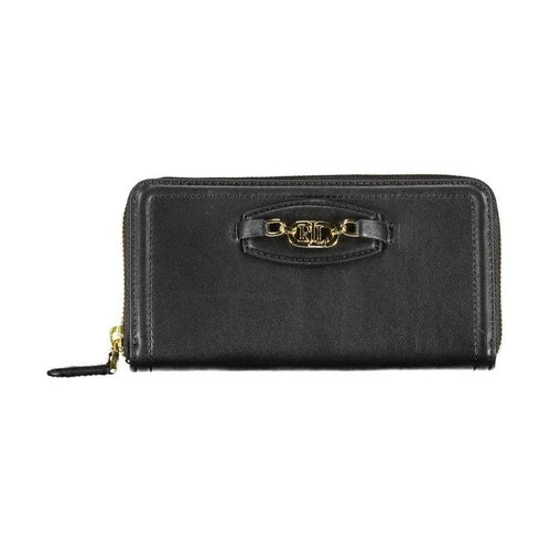 Ralph Lauren Black Polyurethane Women Wallet