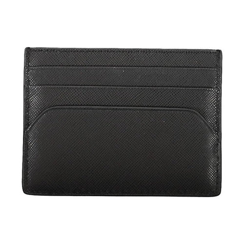 Tommy Hilfiger Black Leather Men Wallet