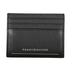 Tommy Hilfiger Black Leather Men Wallet