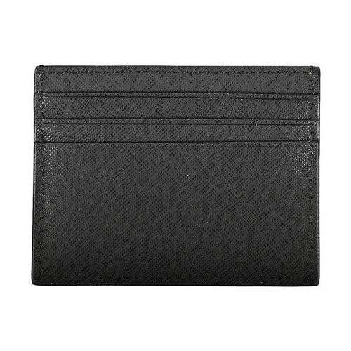 Tommy Hilfiger Black Leather Men Wallet