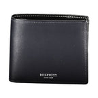 Tommy Hilfiger Blue Leather Men Wallet