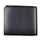 Tommy Hilfiger Blue Leather Men Wallet